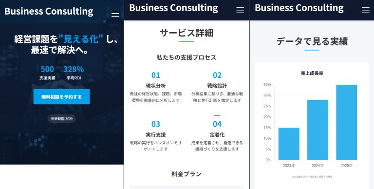 コンサルティングLP